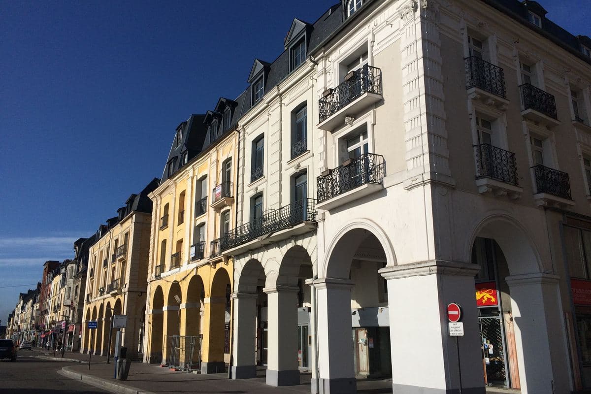 Dieppe, Normandie, côte d'Albâtre